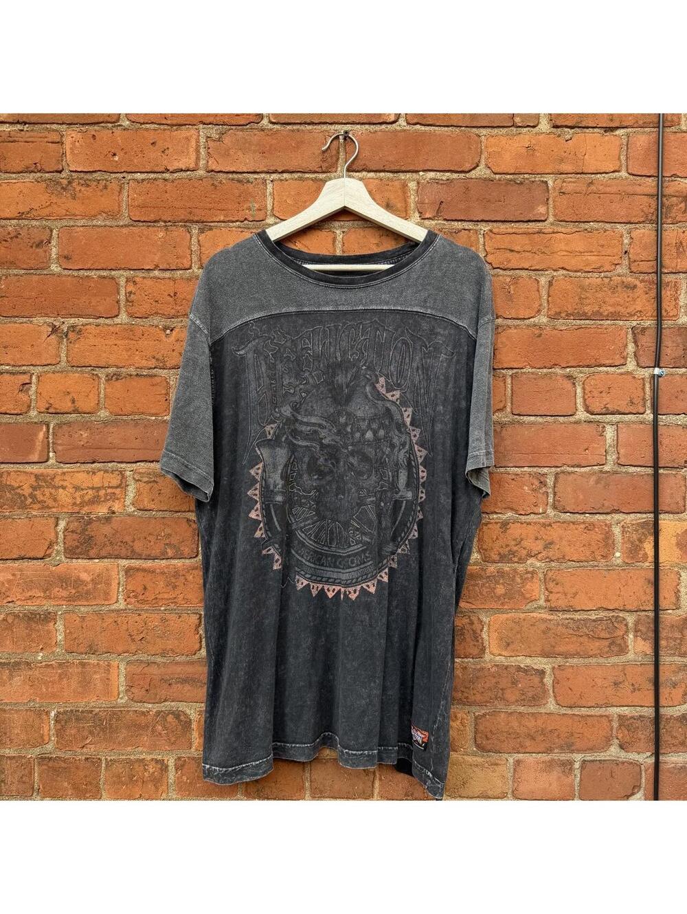 Affliction American customs t shirt 00s XXL